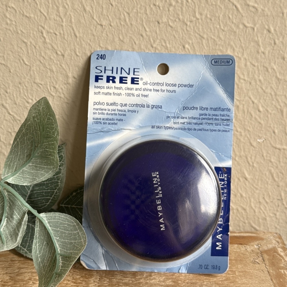 Maybelline Shine Free Oil-Control Loose Powder-Oil Free-Shade 240 Medium